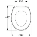Сиденье для унитаза Gustavsberg Nordic3 8780G801