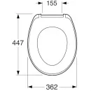 Сиденье для унитаза с микролифтом Gustavsberg Nordic3 8780S801