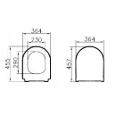 Сиденье для унитаза с микролифтом Vitra S50 110-003-019