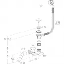 Сифон для поддона Ø 50 мм Radaway B602R