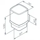 Стакан Am.Pm Gem A9034322