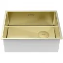 Кухонная мойка Paulmark Next-Skew PM885444-LG 54x44 см, светлое золото