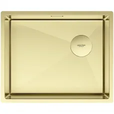 Кухонная мойка Paulmark Next-Skew PM885444-LG 54x44 см, светлое золото