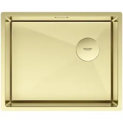 Кухонная мойка Paulmark Next-Skew PM885444-LG 54x44 см, светлое золото