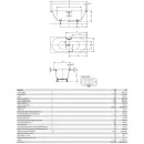 Ванна стальная Kaldewei Centro Duo 133 283300010001 180x80 см, альпийский белый