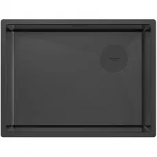 Кухонная мойка Paulmark Next-Skew PM885844-MBN 58x44 см, черный матовый