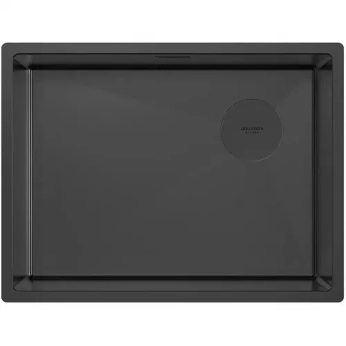 Кухонная мойка Paulmark Next-Skew PM885844-MBN 58x44 см, черный матовый