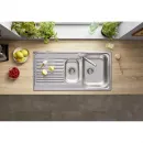 Кухонная мойка Blanco Tipo II 6S матовая сталь 526620