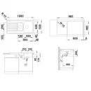 Кухонная мойка Blanco Tipo II 6S матовая сталь 526620