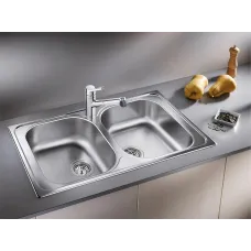 Кухонная мойка Blanco Tipo 8 Compact Матовая сталь 513459