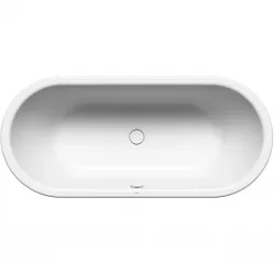 Ванна стальная Kaldewei Centro Duo Oval 128 282800013001 180x80 см, с водоотталкивающим покрытием, альпийский белый