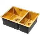 Кухонная мойка Paulmark Annex золотой матовый PM545944-BGL