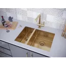 Кухонная мойка Paulmark Annex золотой матовый PM545944-BGR