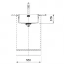 Кухонная мойка Franke Mythos MYX 210-45 полированная сталь 127.0603.516