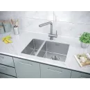 Кухонная мойка Paulmark Annex нержавеющая сталь PM545944-BSR