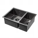 Кухонная мойка Paulmark Annex вороненая сталь PM545944-GML