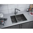 Кухонная мойка Paulmark Annex вороненая сталь PM545944-GMR