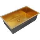Кухонная мойка Paulmark Aller PM807444-BG 74x44 см, золотой матовый