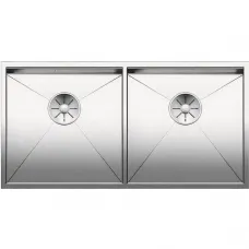Кухонная мойка Blanco Zerox 400/400-IF InFino зеркальная полированная сталь 521619