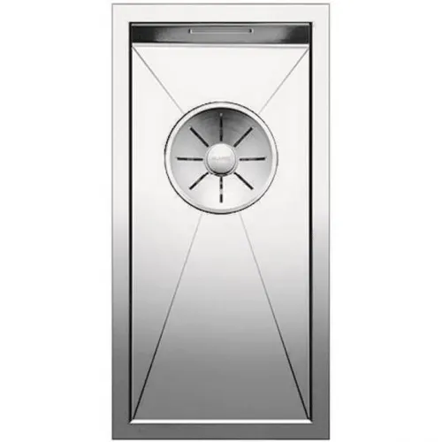 Кухонная мойка Blanco Zerox 180-U InFino зеркальная полированная сталь 521567