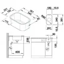 Кухонная мойка Blanco Supra 180-U полированная сталь 518198