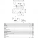 Ванна стальная Kaldewei Rondo Star 711 221830003001 180x80 см, с отверстиями под ручки, антискользящим и водоотталкивающим покрытием, альпийский белый