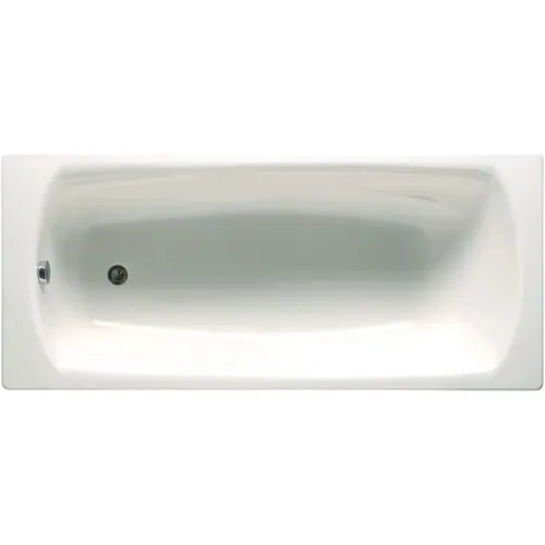 Ванна стальная Roca Swing 2201E0000 170x75 см, с отверстиями под ручки, антискользящим покрытием, белый