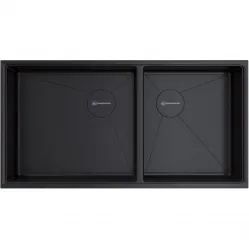 Кухонная мойка Omoikiri Taki 85-2-LB-U/IF-GB Side графит 4997039