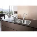 Кухонная мойка Blanco Adano 400/400-IF InFino зеркальная полированная сталь 522985
