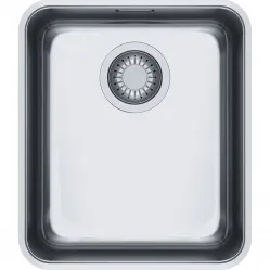 Кухонная мойка Franke Aton ANX 110-34 полированная сталь 122.0204.647