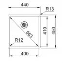 Кухонная мойка Franke Box BXX 210/110–40 полированная сталь 127.0453.654