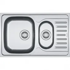 Кухонная мойка Franke Polar PXN 651-78 матовая сталь 101.0192.922
