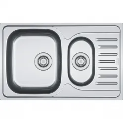 Кухонная мойка Franke Polar PXN 651-78 матовая сталь 101.0192.922