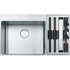 Кухонная мойка Franke Box Center BWX 220-54-27 TL полированная сталь 127.0538.259