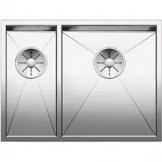 Кухонная мойка Blanco Zerox 340/180-U InFino зеркальная полированная сталь 521614