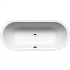 Ванна стальная Kaldewei Classic Duo Oval 111 291200013001 180x80 см, с водоотталкивающим покрытием, альпийский белый