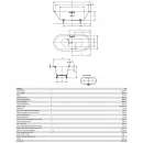Ванна стальная Kaldewei Classic Duo Oval 111 291200013001 180x80 см, с водоотталкивающим покрытием, альпийский белый