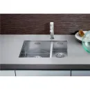Кухонная мойка Blanco Zerox 340/180-U InFino зеркальная полированная сталь 521613