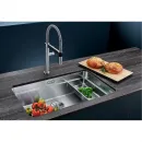 Кухонная мойка Blanco Etagon 700-U InFino зеркальная полированная сталь 524270
