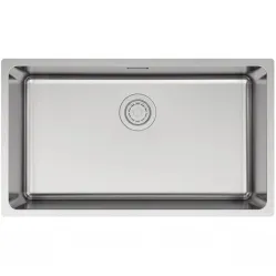 Кухонная мойка Paulmark Yuni YU76-BS 76x44 см, нержавеющая сталь