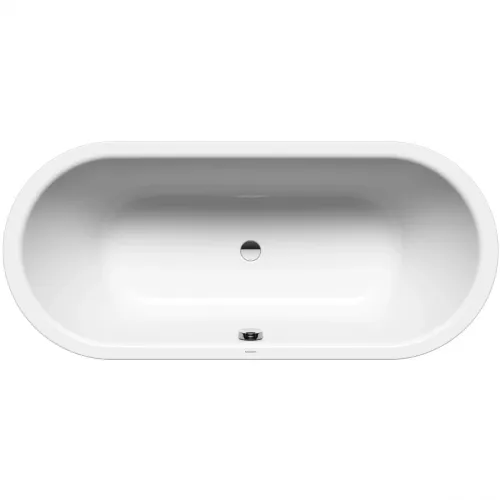 Ванна стальная Kaldewei Classic Duo Oval 111 291230003001 180x80 см, с антискользящим и водоотталкивающим покрытием, альпийский белый