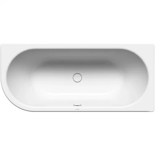 Ванна стальная Kaldewei Centro Duo 1 136 283630003001 180x80 см L, угловая, с антискользящим и водоотталкивающим покрытием, альпийский белый