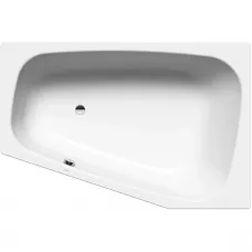 Ванна стальная Kaldewei Plaza Duo 192 237230003001 180x120 см L, угловая, с антискользящим и водоотталкивающим покрытием, альпийский белый