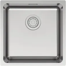 Кухонная мойка Paulmark Yuni YU44-BS 44x44 см, нержавеющая сталь