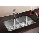 Кухонная мойка Blanco Andano 340/340-U InFino зеркальная полированная сталь 522983