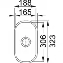 Кухонная мойка Franke Armonia AMX 110-16 полированная сталь 122.0018.093