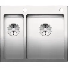 Кухонная мойка Blanco Claron 340/180-IF/A InFino нержавеющая сталь 521647