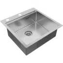 Кухонная мойка Paulmark Kroner-Pro PM705151-BS 51x51 см, нержавеющая сталь
