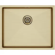 Кухонная мойка Paulmark Next золотой матовый PM215444-BG