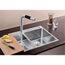 Кухонная мойка Blanco Andano 340/180-IF/A InFino зеркальная полированная сталь 525247